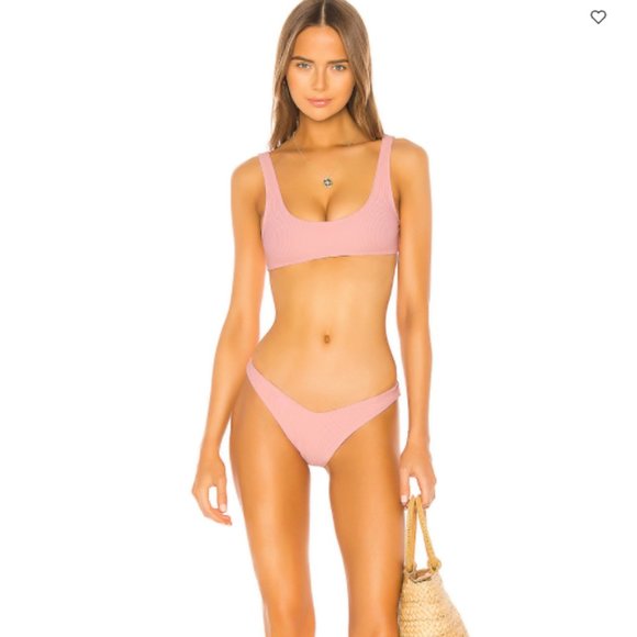 Tularosa Other - Tularosa x Revolve Pink Crescent Bay Bottoms